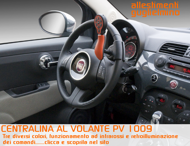 centralina al volante per disabili