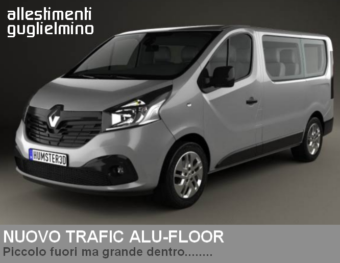 Renault Trafic Allestimento Disabili Alu-Floor