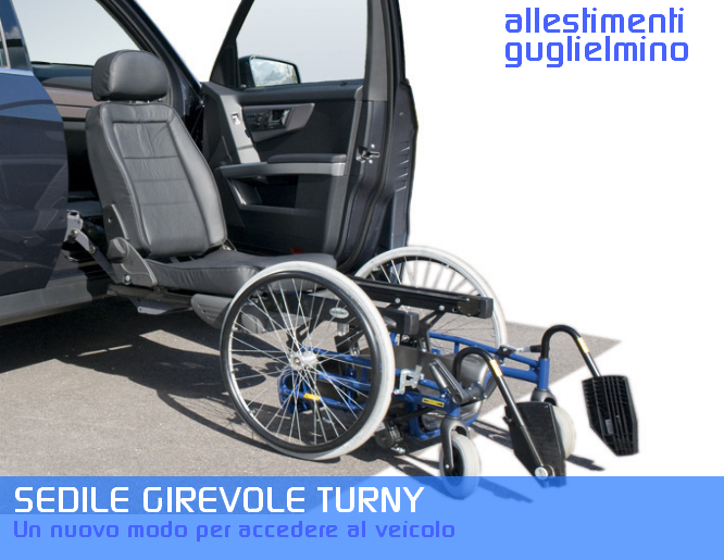 Sedile girevole per disabili